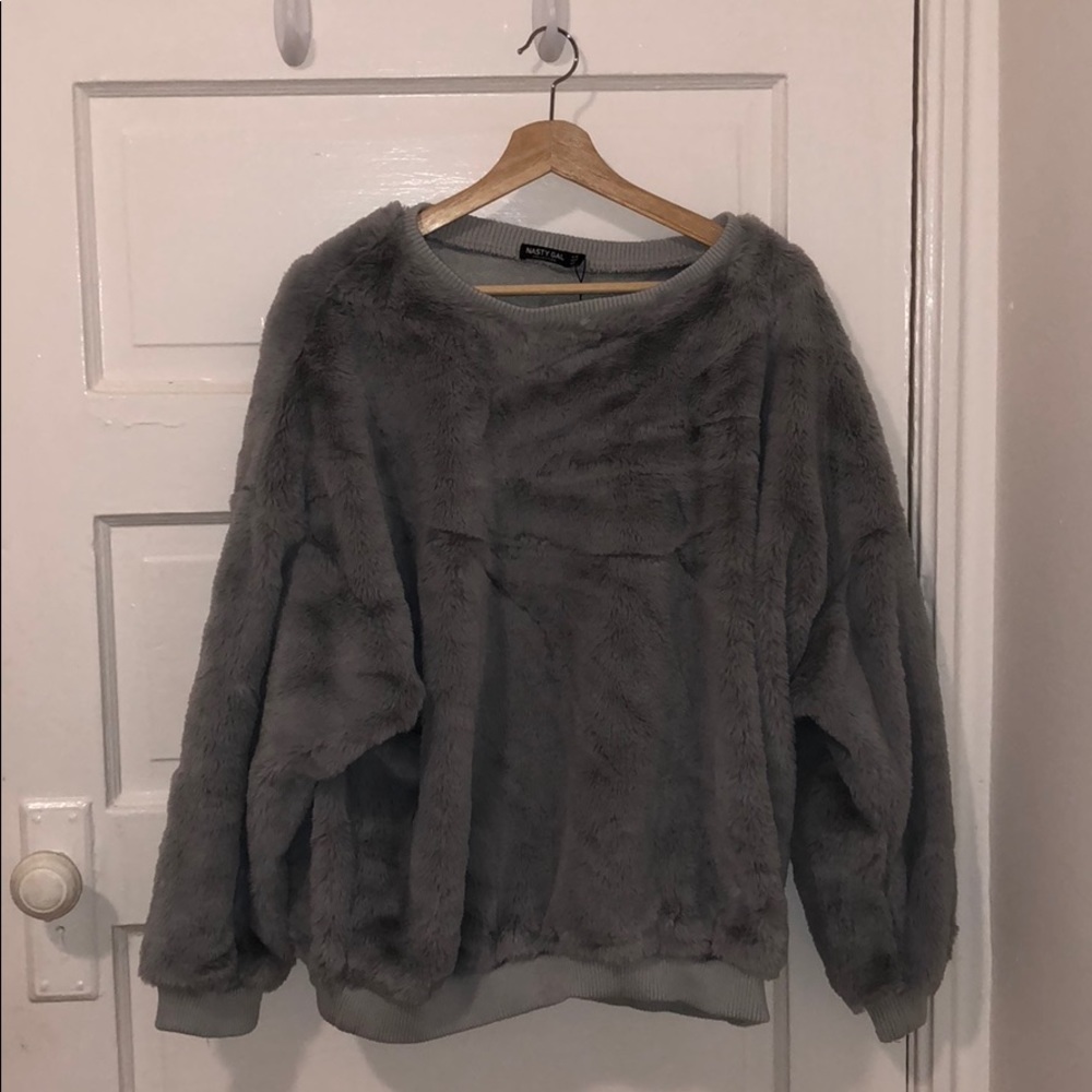 The fuzziest sweatshirt ever